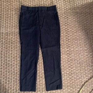 3.1 Phillip Lim Heather gray Wool Pin stripe high waist pant sz 31